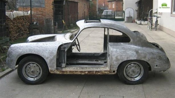 1955 model Porsche'yi yenilediler