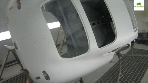 1955 model Porsche'yi yenilediler