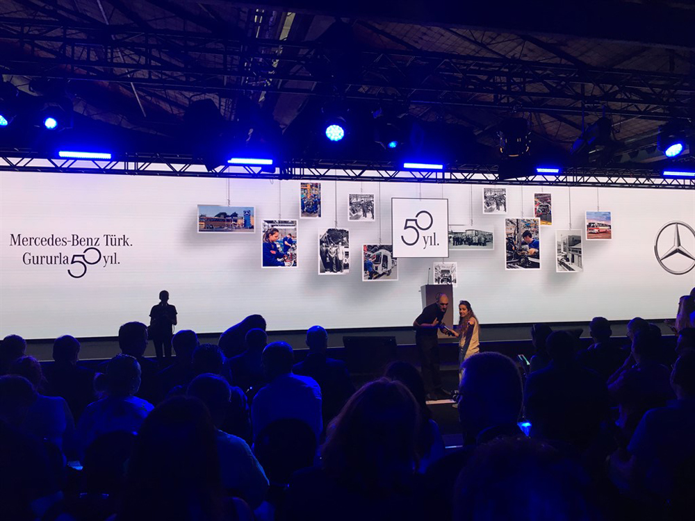 Mercedes-Benz Türk 50.yıl dönümü kutlamaları