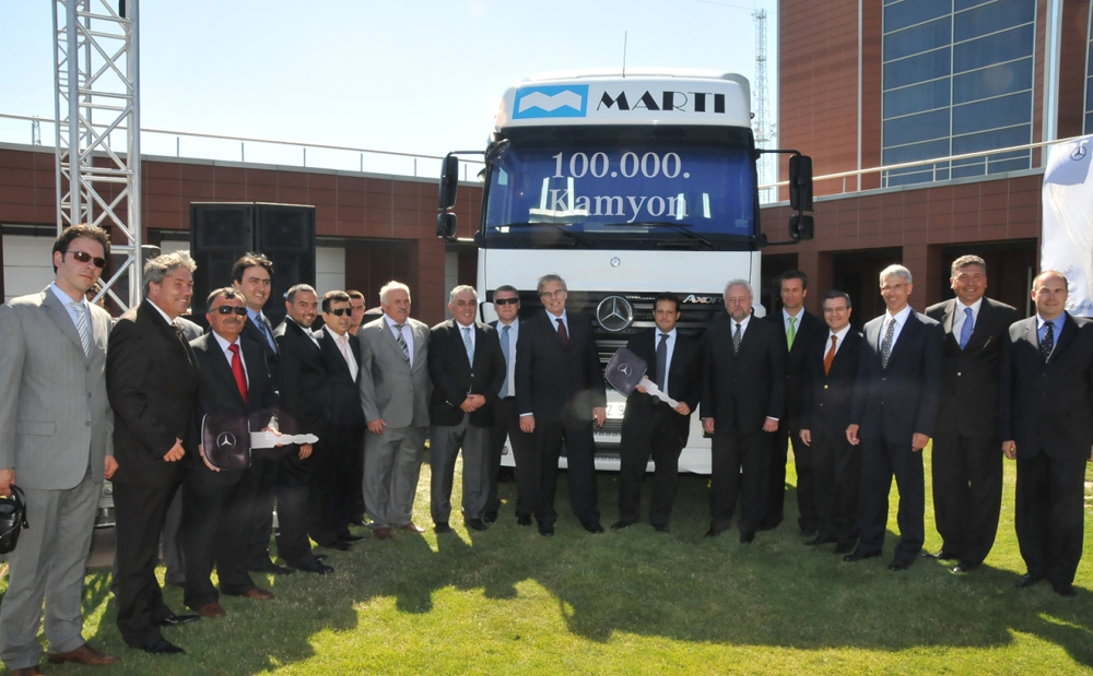Mercedes-Benz Türk'ün 50 yıllık tarihindeki kilometre taşları