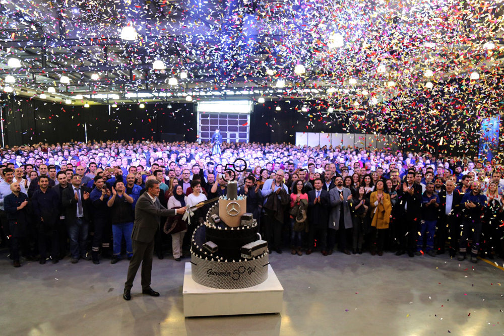 Mercedes-Benz Türk'ün 50 yıllık tarihindeki kilometre taşları