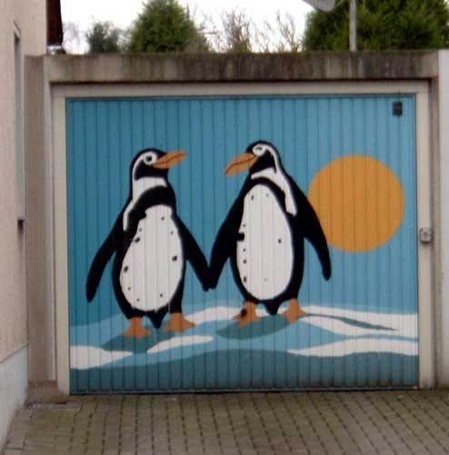 Garaj kapısı olduğuna inanamayacaksınız