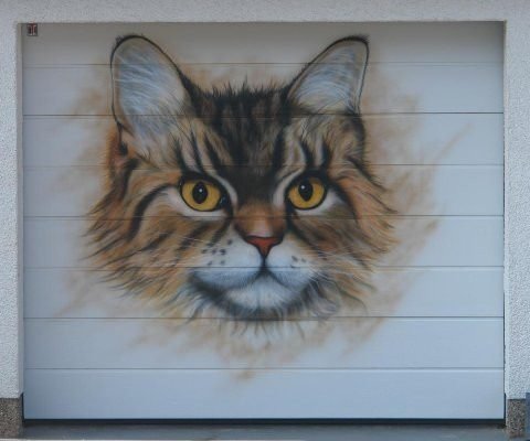 Garaj kapısı olduğuna inanamayacaksınız