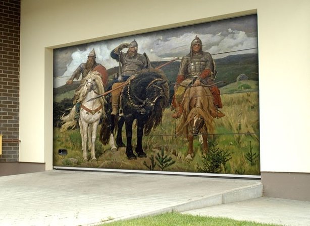 Garaj kapısı olduğuna inanamayacaksınız