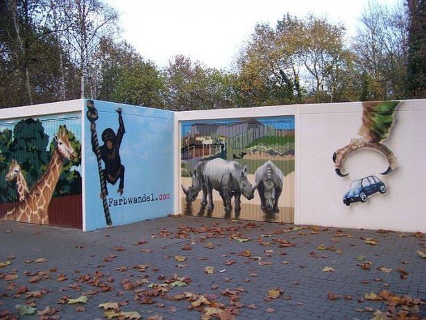 Garaj kapısı olduğuna inanamayacaksınız