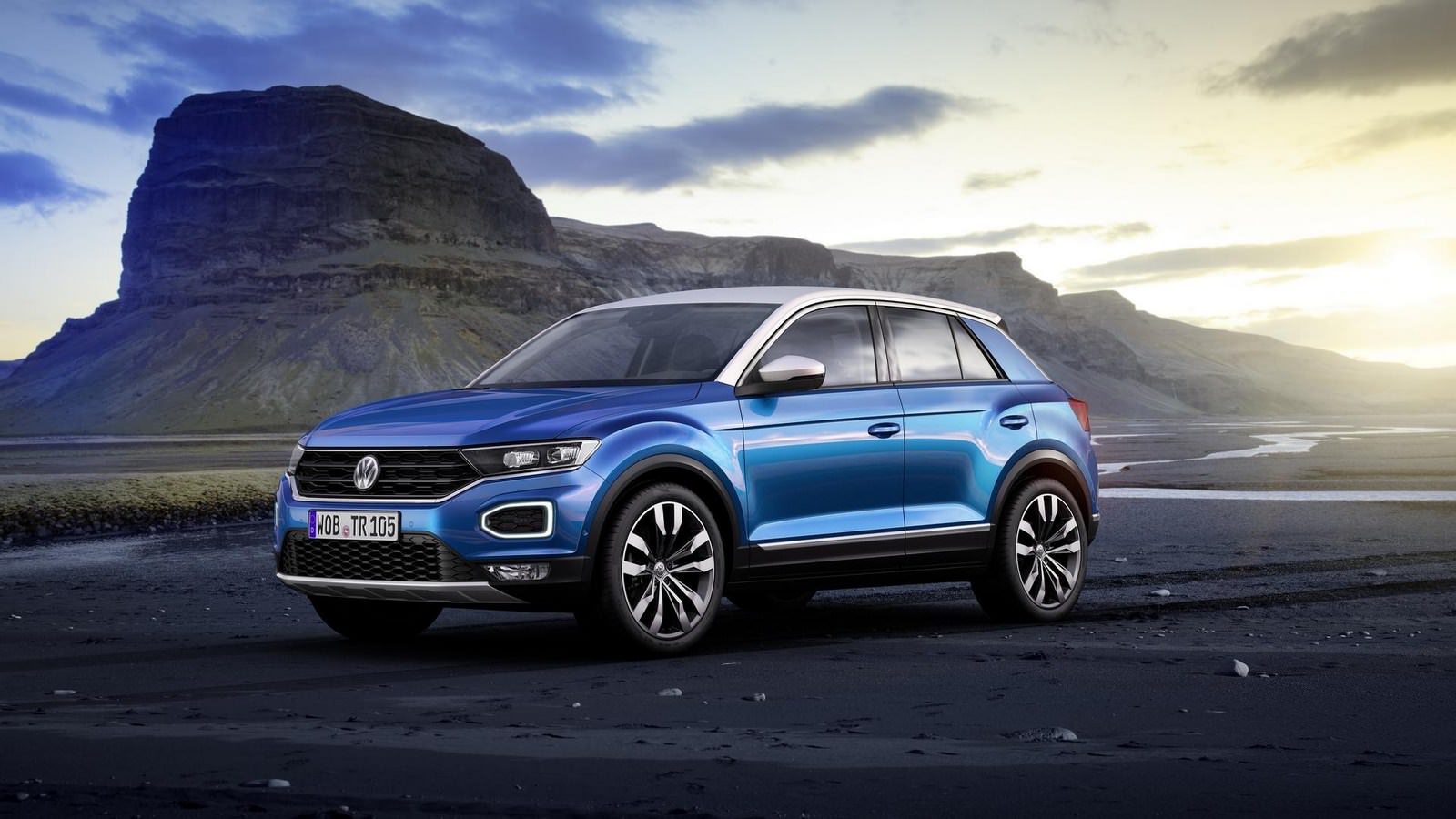 Volkswagen’in yeni kompakt crossover modeli T-Roc tanıtıldı