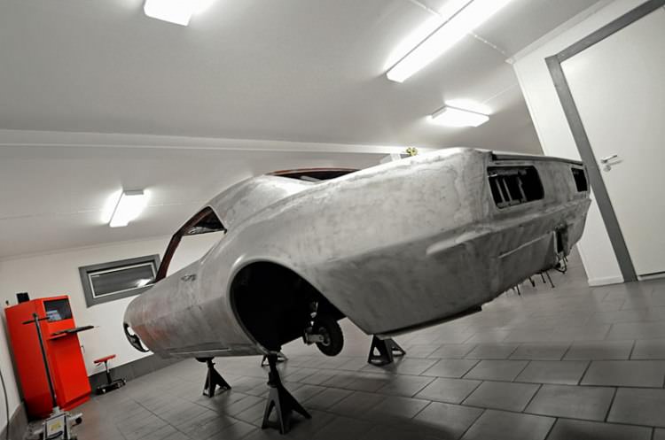 1968 model Chevrolet Camaro'yu yeniden yaptılar