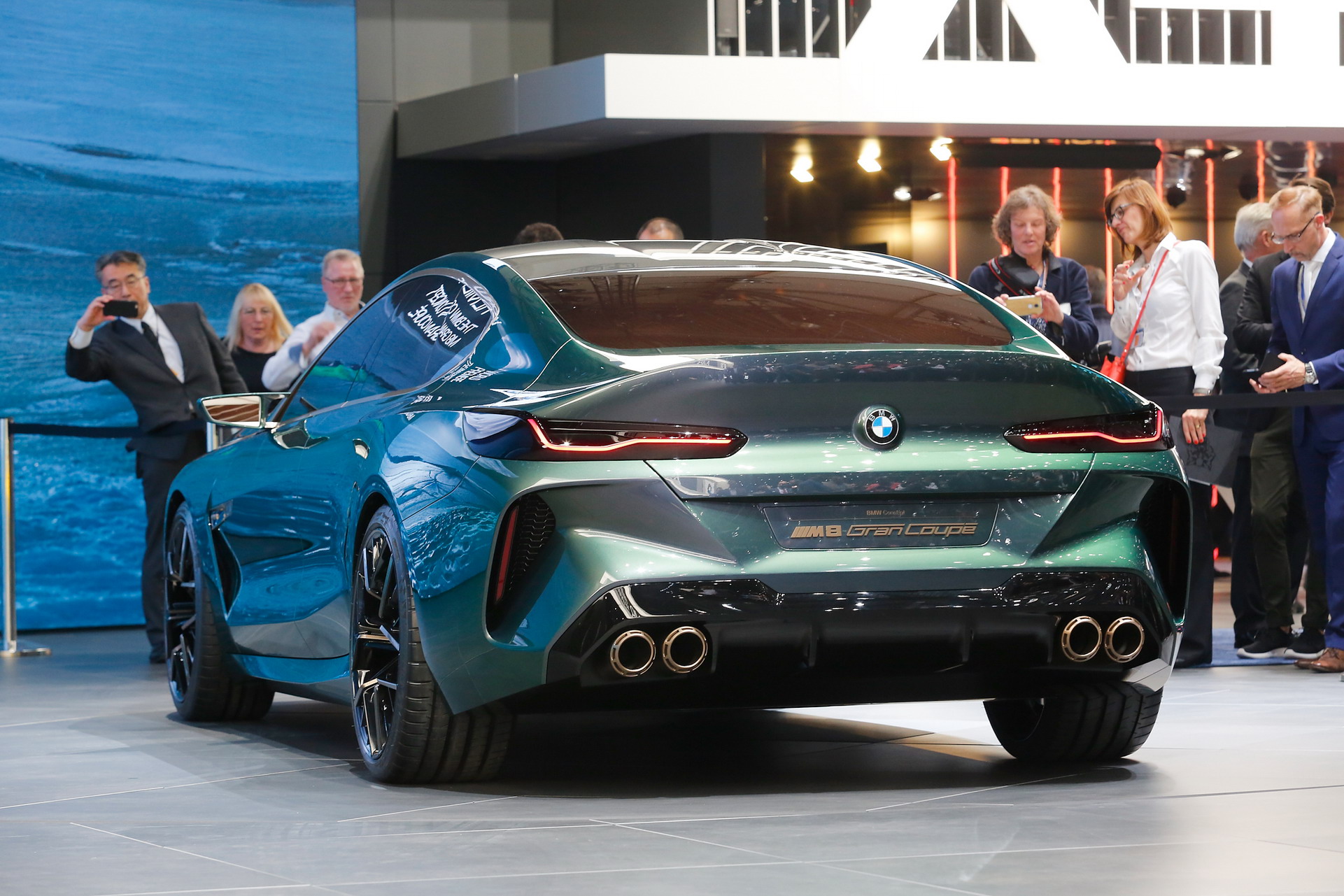 BMW M8 Gran Coupe konsepti ortaya çıktı