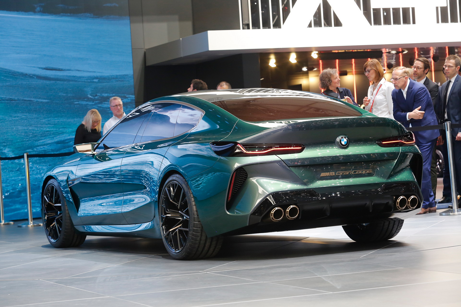BMW M8 Gran Coupe konsepti ortaya çıktı