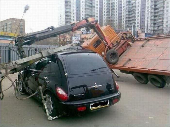 Hayrete düşüren kazalar