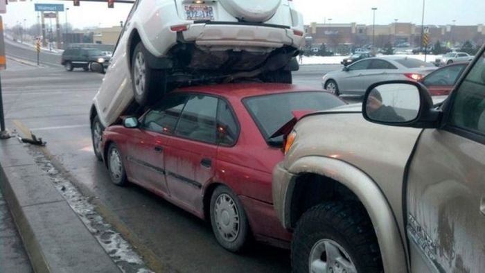 Hayrete düşüren kazalar