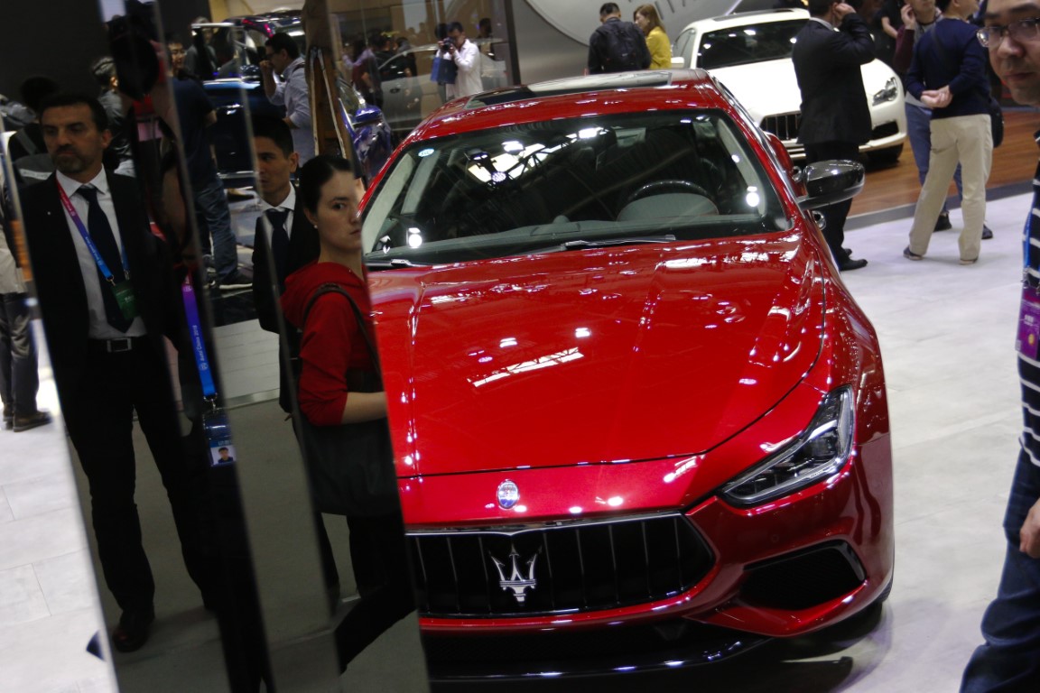 2018 Pekin Uluslararası Otomobil Fuarı'ndan görüntüler