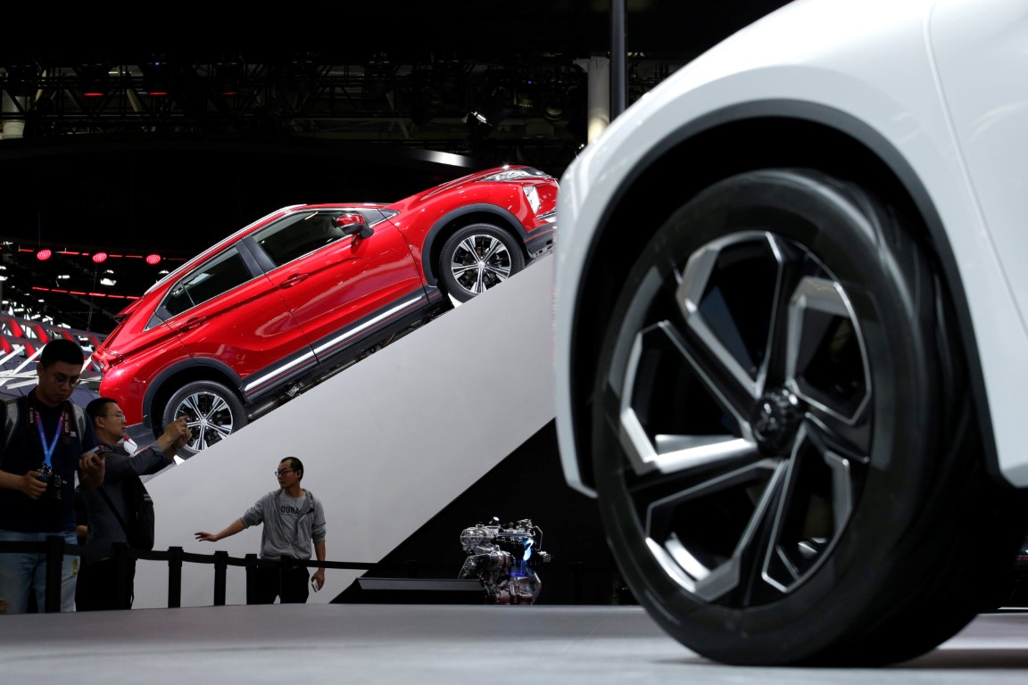 2018 Pekin Uluslararası Otomobil Fuarı'ndan görüntüler