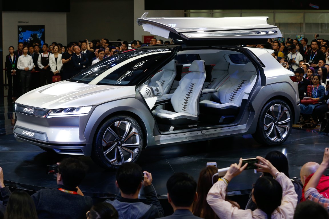 2018 Pekin Uluslararası Otomobil Fuarı'ndan görüntüler