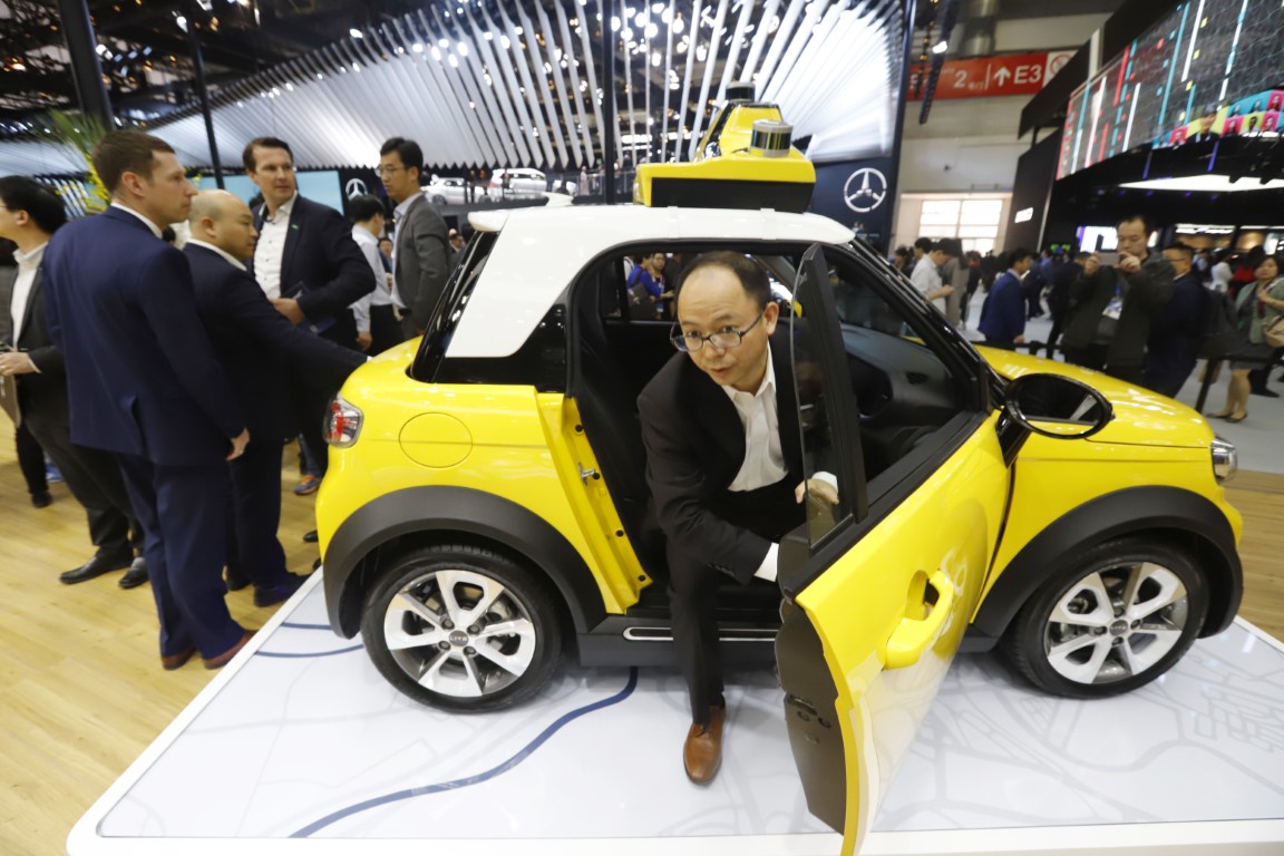 2018 Pekin Uluslararası Otomobil Fuarı'ndan görüntüler