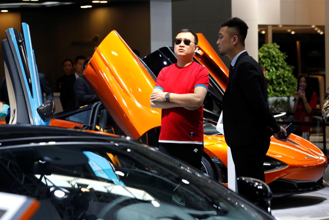 2018 Pekin Uluslararası Otomobil Fuarı'ndan görüntüler