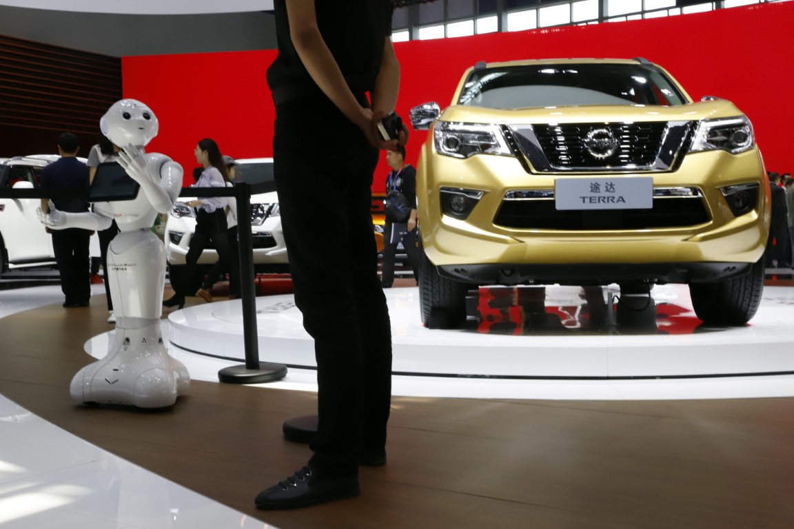 2018 Pekin Uluslararası Otomobil Fuarı'ndan görüntüler