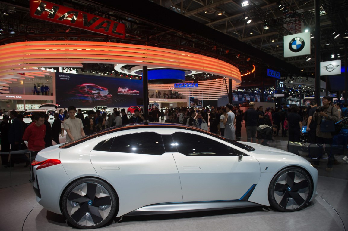 2018 Pekin Uluslararası Otomobil Fuarı'ndan görüntüler