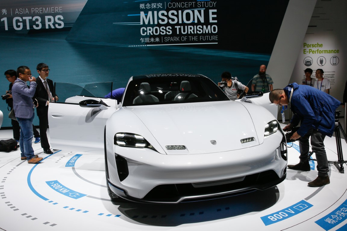 2018 Pekin Uluslararası Otomobil Fuarı'ndan görüntüler