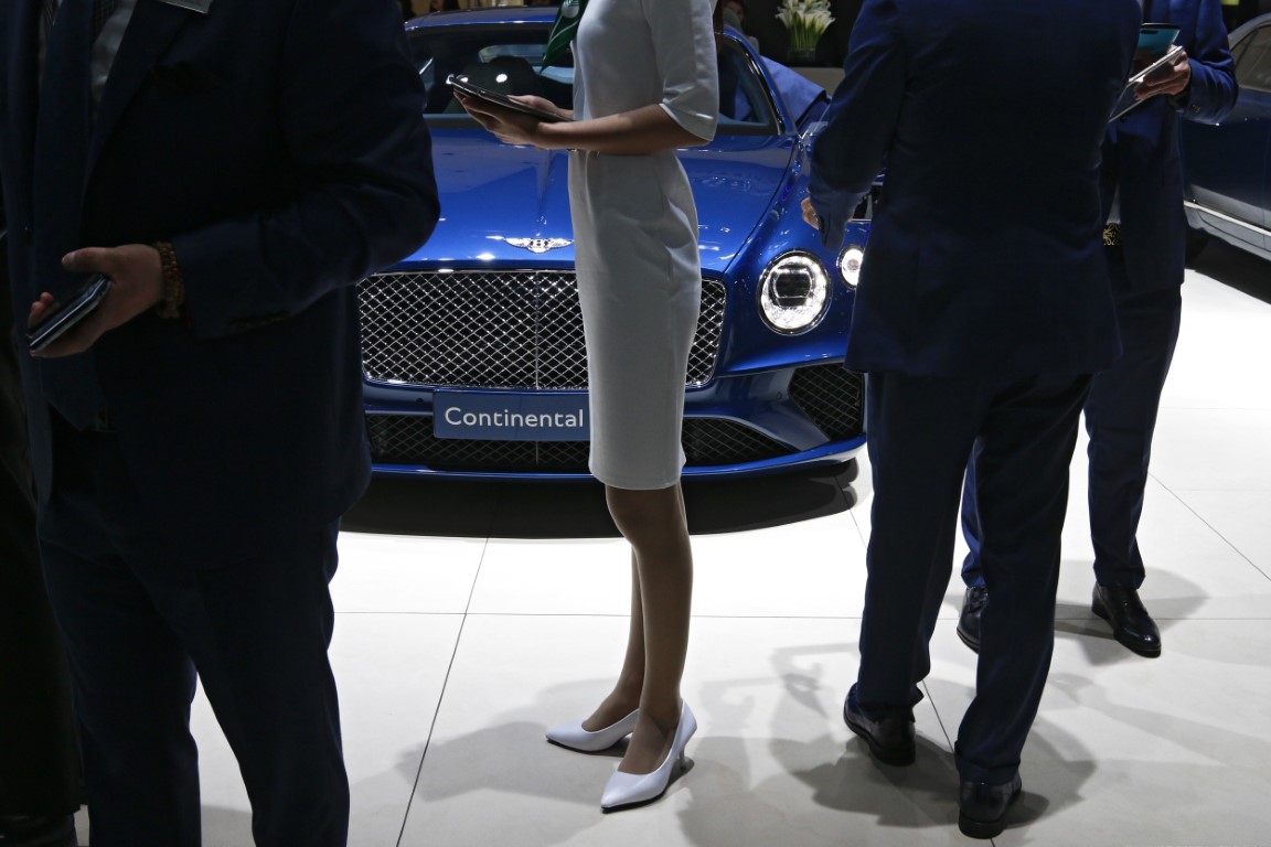 2018 Pekin Uluslararası Otomobil Fuarı'ndan görüntüler