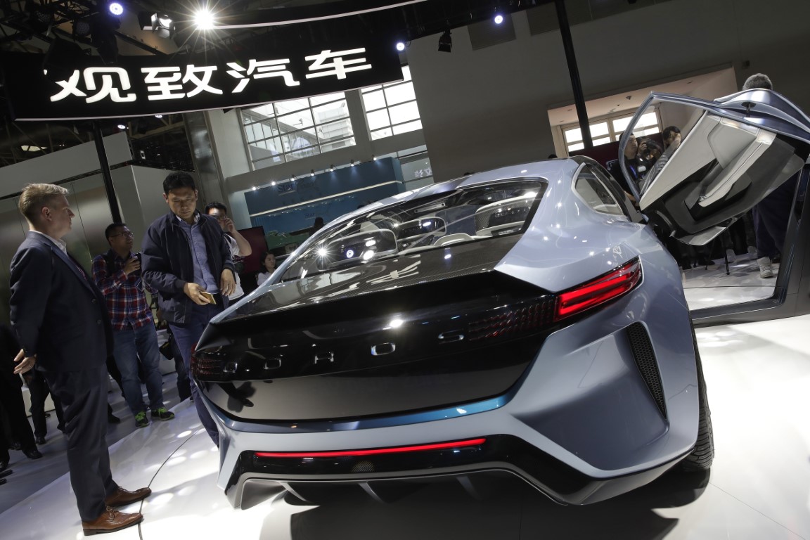 2018 Pekin Uluslararası Otomobil Fuarı'ndan görüntüler