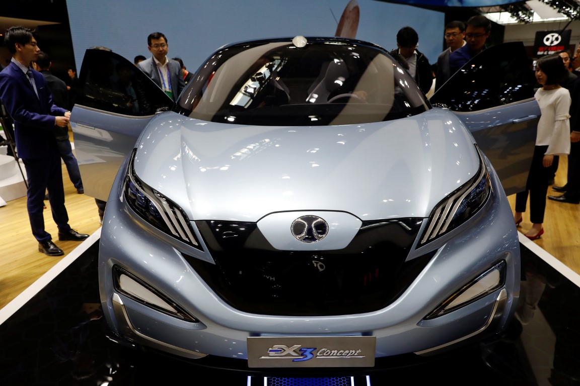 2018 Pekin Uluslararası Otomobil Fuarı'ndan görüntüler