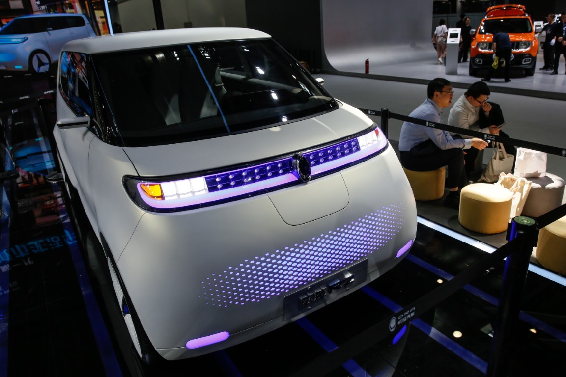 2018 Pekin Uluslararası Otomobil Fuarı'ndan görüntüler