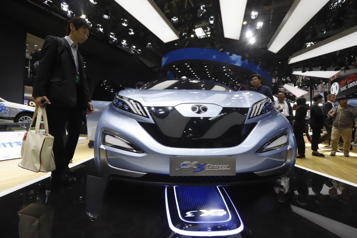2018 Pekin Uluslararası Otomobil Fuarı'ndan görüntüler