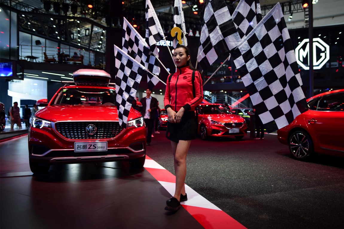 2018 Pekin Uluslararası Otomobil Fuarı'ndan görüntüler