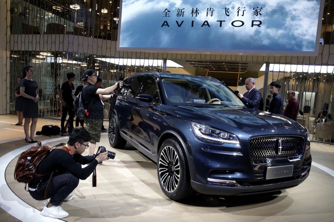 2018 Pekin Uluslararası Otomobil Fuarı'ndan görüntüler