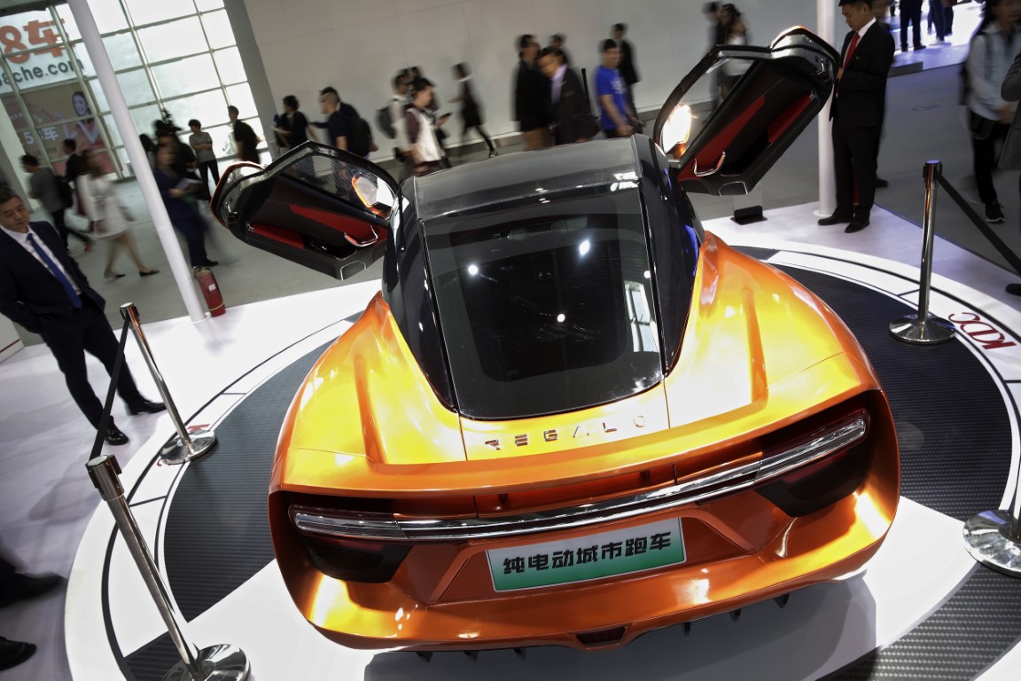 2018 Pekin Uluslararası Otomobil Fuarı'ndan görüntüler