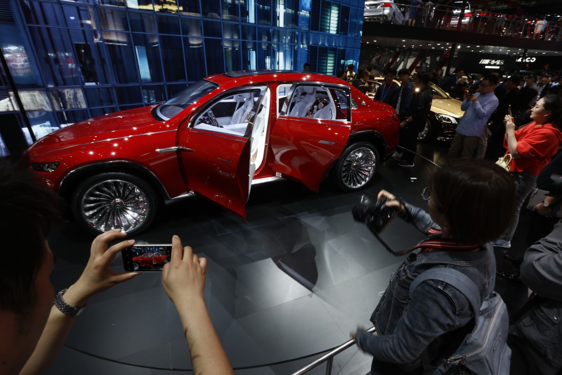 2018 Pekin Uluslararası Otomobil Fuarı'ndan görüntüler