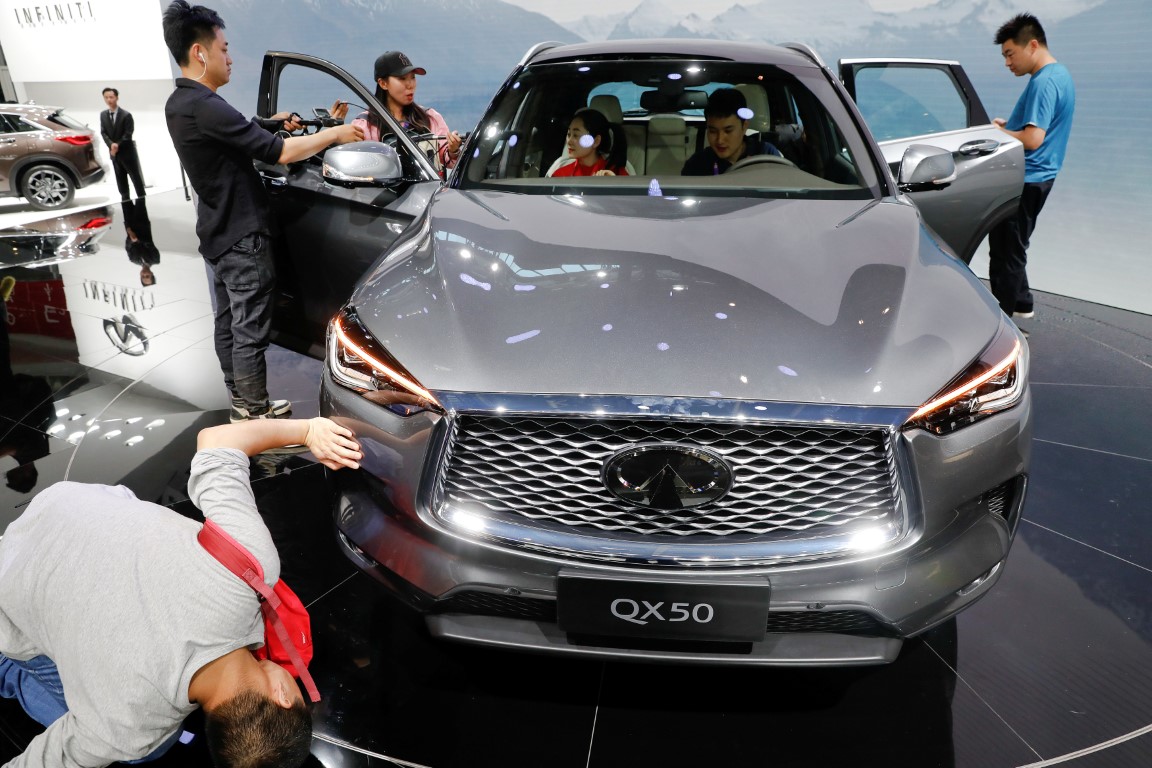 2018 Pekin Uluslararası Otomobil Fuarı'ndan görüntüler