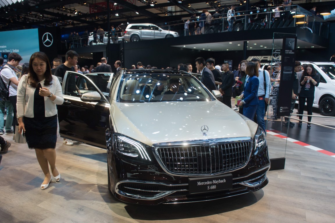 2018 Pekin Uluslararası Otomobil Fuarı'ndan görüntüler