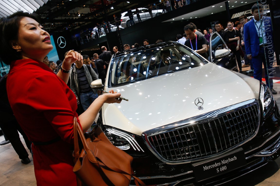 2018 Pekin Uluslararası Otomobil Fuarı'ndan görüntüler