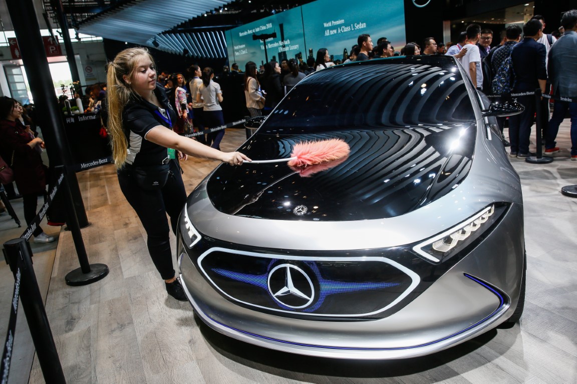 2018 Pekin Uluslararası Otomobil Fuarı'ndan görüntüler