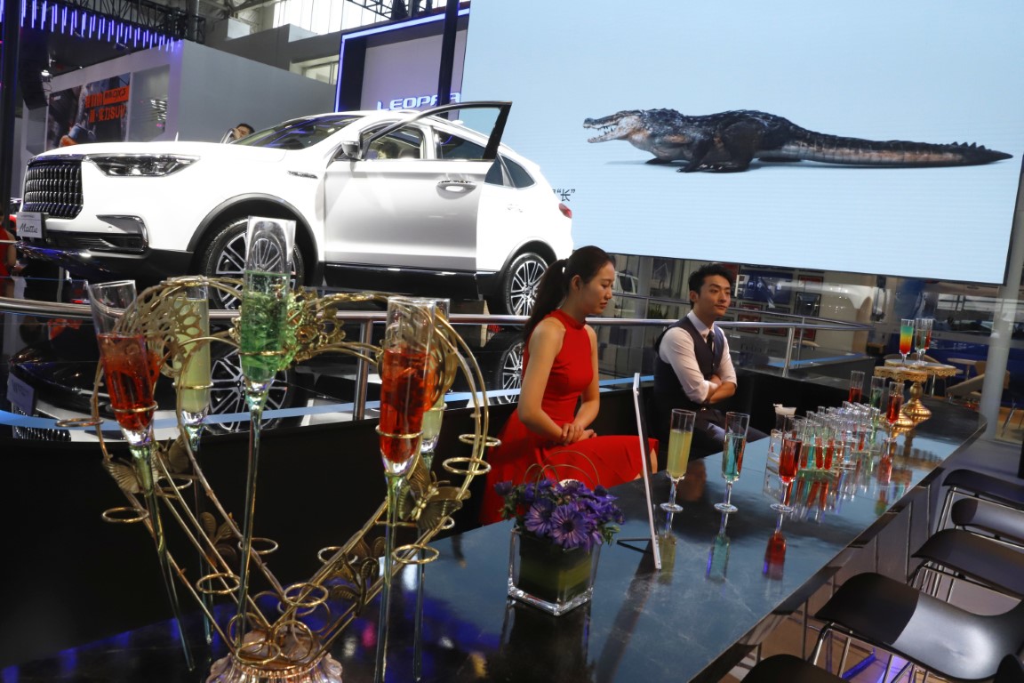 2018 Pekin Uluslararası Otomobil Fuarı'ndan görüntüler