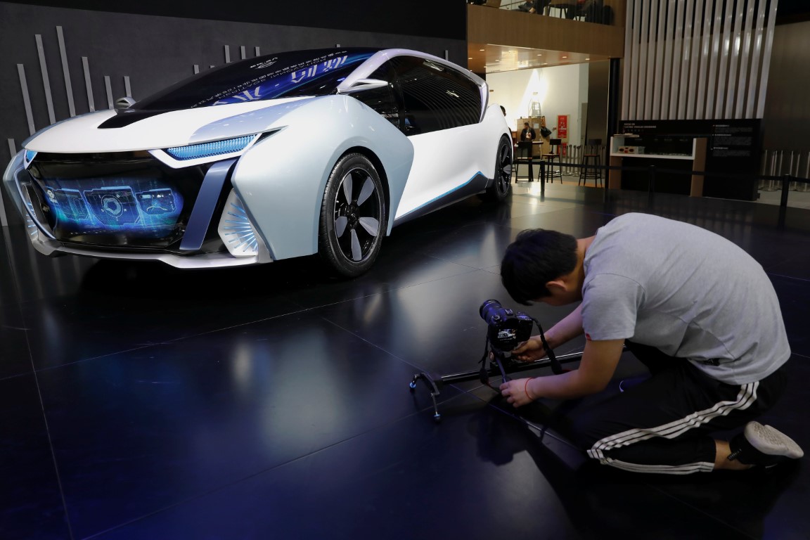 2018 Pekin Uluslararası Otomobil Fuarı'ndan görüntüler