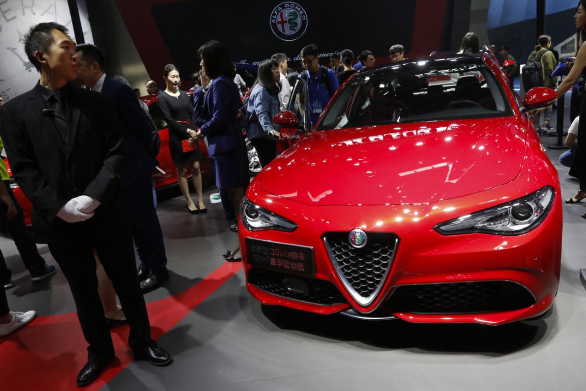 2018 Pekin Uluslararası Otomobil Fuarı'ndan görüntüler