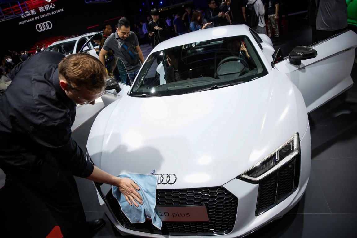 2018 Pekin Uluslararası Otomobil Fuarı'ndan görüntüler