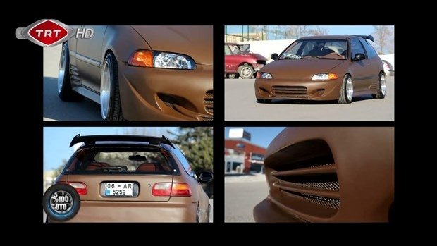 Honda Civic Type R'den Pickup yaptılar