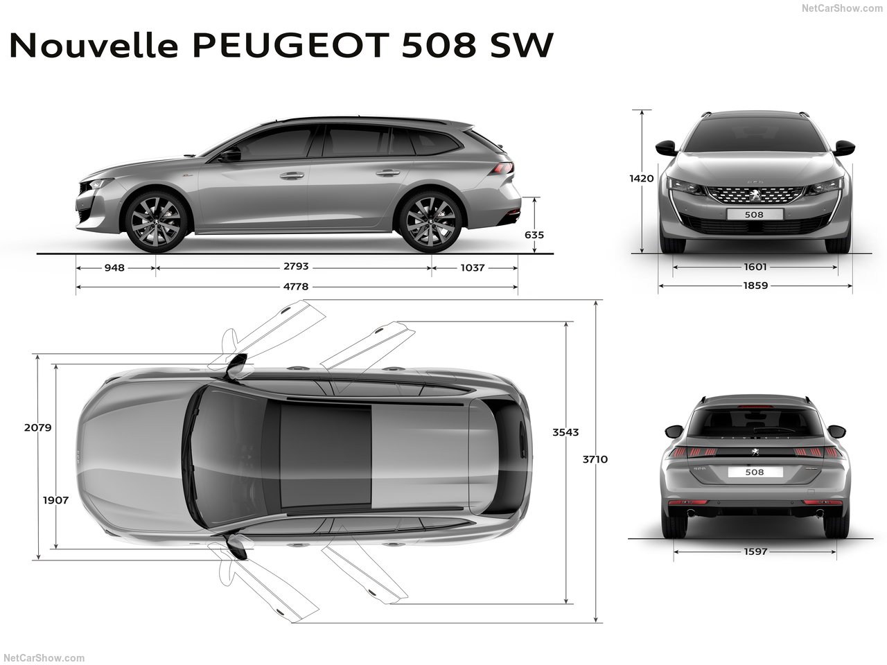 2019 Peugeot 508 SW neler sunuyor?