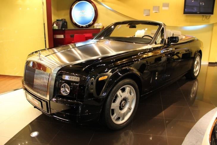 Dünyanın en lüks garajı