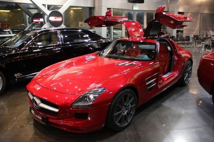 Dünyanın en lüks garajı