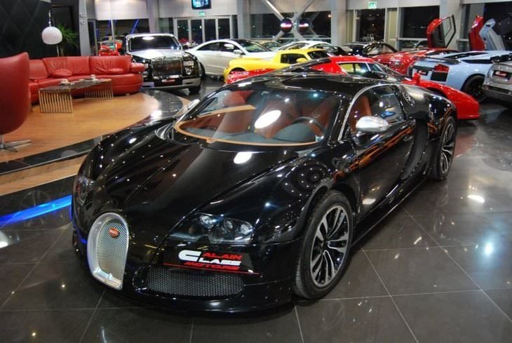 Dünyanın en lüks garajı