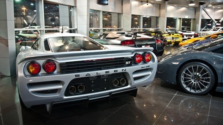 Dünyanın en lüks garajı