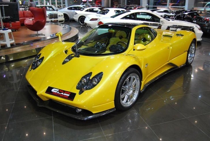 Dünyanın en lüks garajı