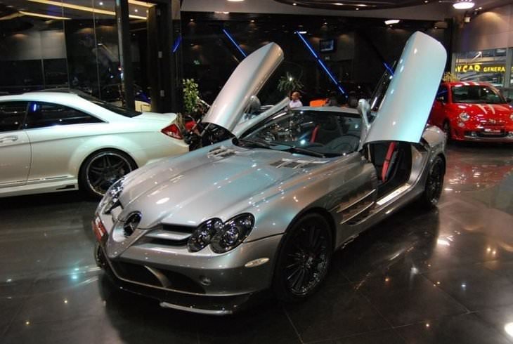 Dünyanın en lüks garajı