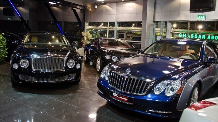 Dünyanın en lüks garajı