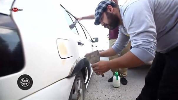 1998 model Volkswagen Golf'ün son hali şaşırttı